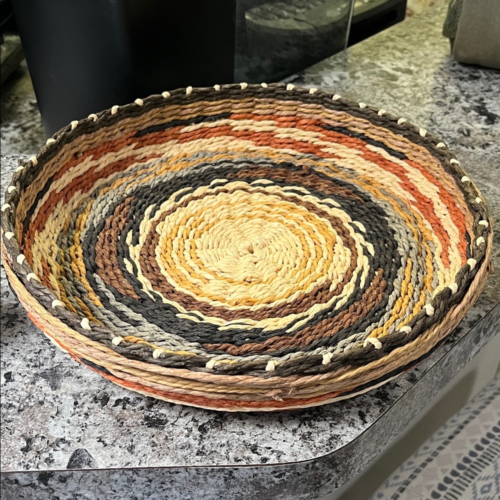 Multicolor Decorative Basket